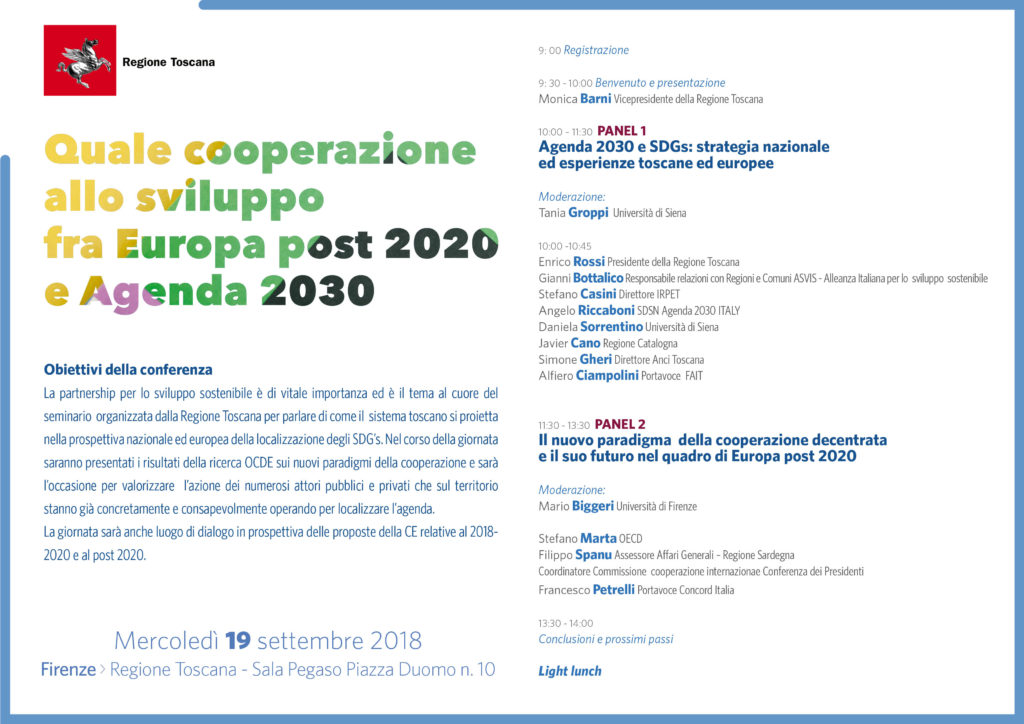 agenda 2030 cooperazione decentrata agenda 2030 cooperazione decentrata